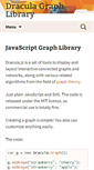 Mobile Screenshot of graphdracula.net